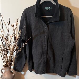 Lauren Ralph Lauren Charcoal Utility Jacket